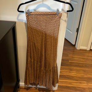 Coolchange  polka dot midi skirt